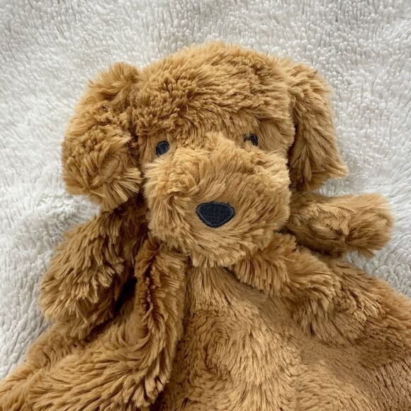 Cloud Island Golden Retriever Puppy Lovey Satin Edge Brown Gold Target Plush - Picture 2 of 5